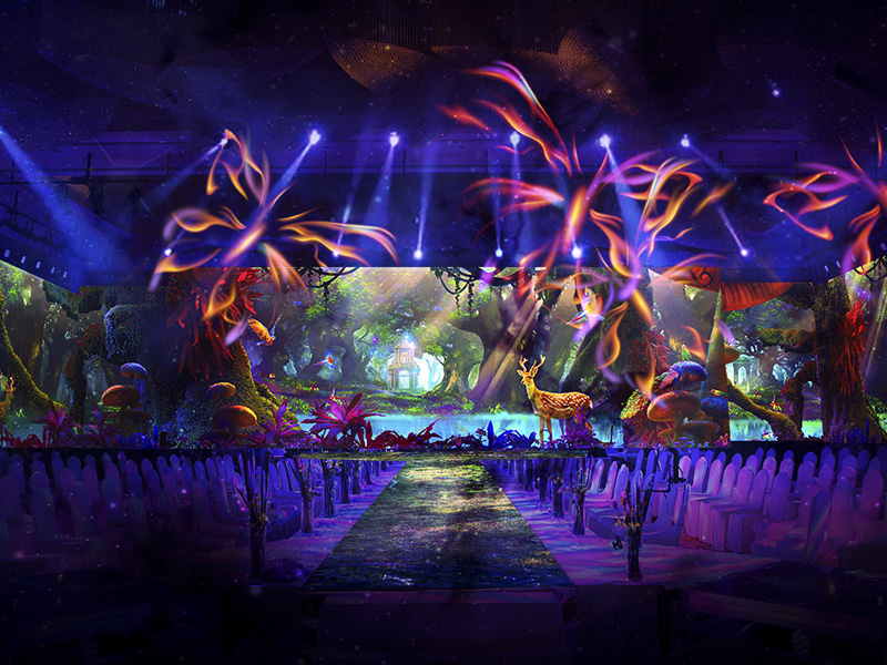 3D全息投影宴會廳