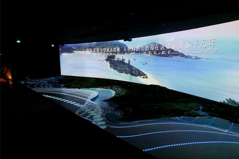 數(shù)字沙盤?金融街巽寮灣展廳